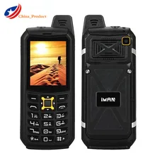 iMAN S2 2200mAh Power Bank Waterproof Outdoor Mobile Phone 2MP Flashlight Loud Speaker FM Dual Sim CellPhone Russia keyboard