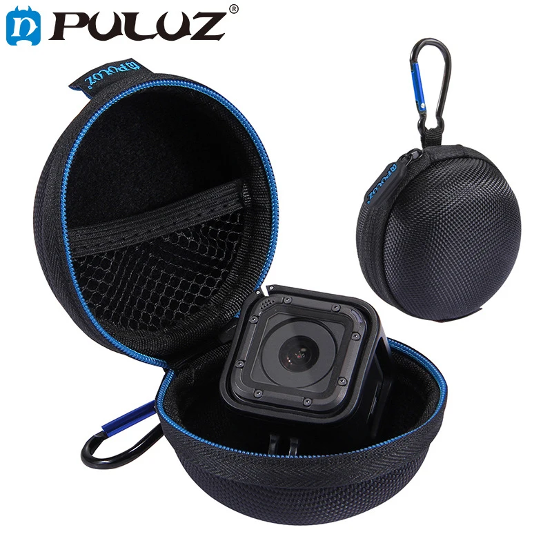 

PULUZ Super Mini Storage Case Box with Carabine for GoPro HERO5 Session /4 Session / Session(Black)