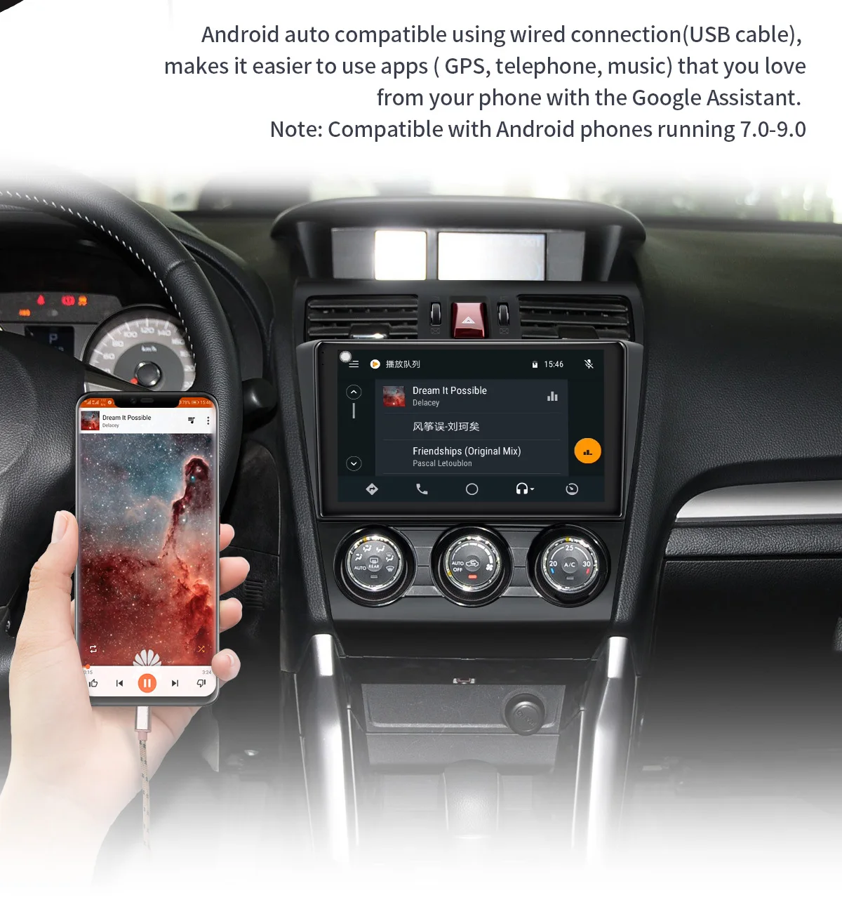 Perfect Joying 9" 2.5D IPS Screen Car Radio Multimedia Player Android For Subaru Forester 2013-2015 4G+64G 1Din GPS Navigation 4G Module 13