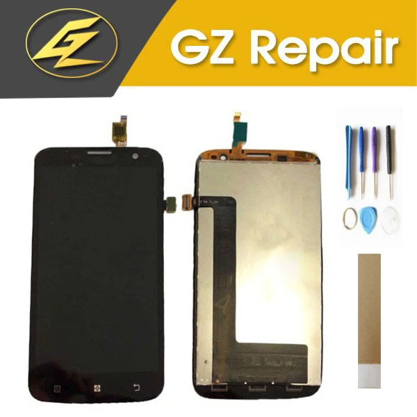 

5.0 Inch For Lenovo A859 LCD Display With Touch Sensor Glass Digitizer Assembly Black Color With Tools Tape