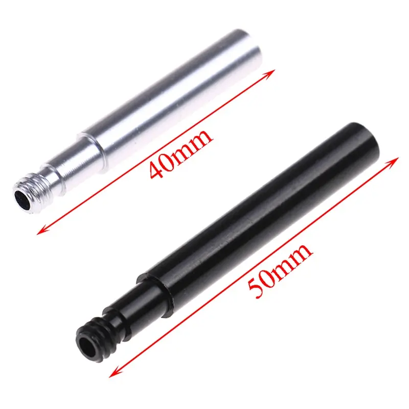 40/50mm Aluminium Alloy Bicycle Presta Valve Extender Bike Tire Wheel French Valve Extenders Caps Core Adapter bicycle valve adapter bicycle valve cap bicycle tire valve cap valve cap bicycle valve valve caps bicycle air valve bicycle valve core bicycle valve accessories tire valve core