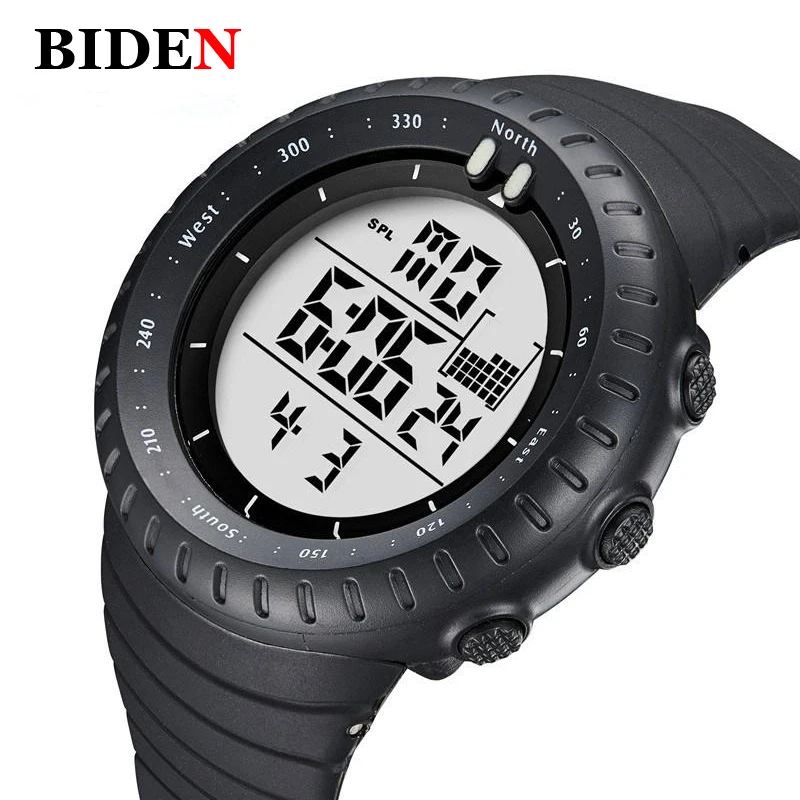 

Luxury Brand Mens Watches Sports Watch Digital LED Army Casual Military Watch Men Diving 50m Waterproof Wristwatches Clock