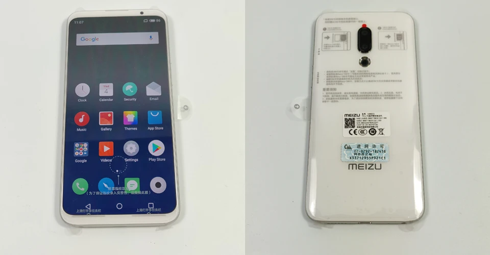 Глобальная Версия Meizu 16th 16 4G Snapdragon 845 Adreno 630 6 ГБ Оперативная память 64 Гб Встроенная память 6," FHD 2160x1080P Full Экран двойной Камера