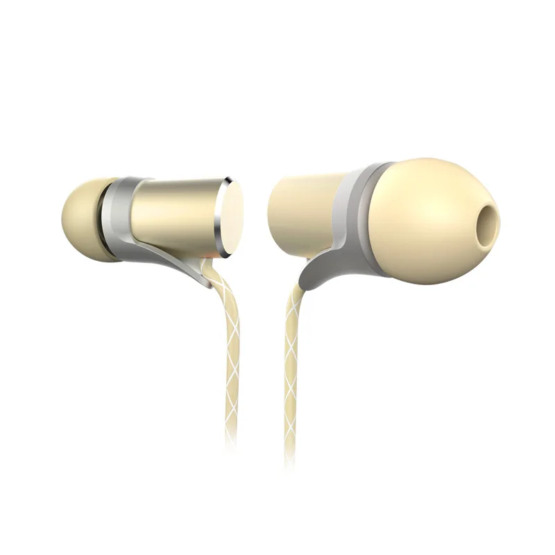 New High Quality Wired Earphone With Mic For Sport Running Portable Audio Headset Earbuds For Iphone 4 5 6 Samsung Huawei Xiaomi