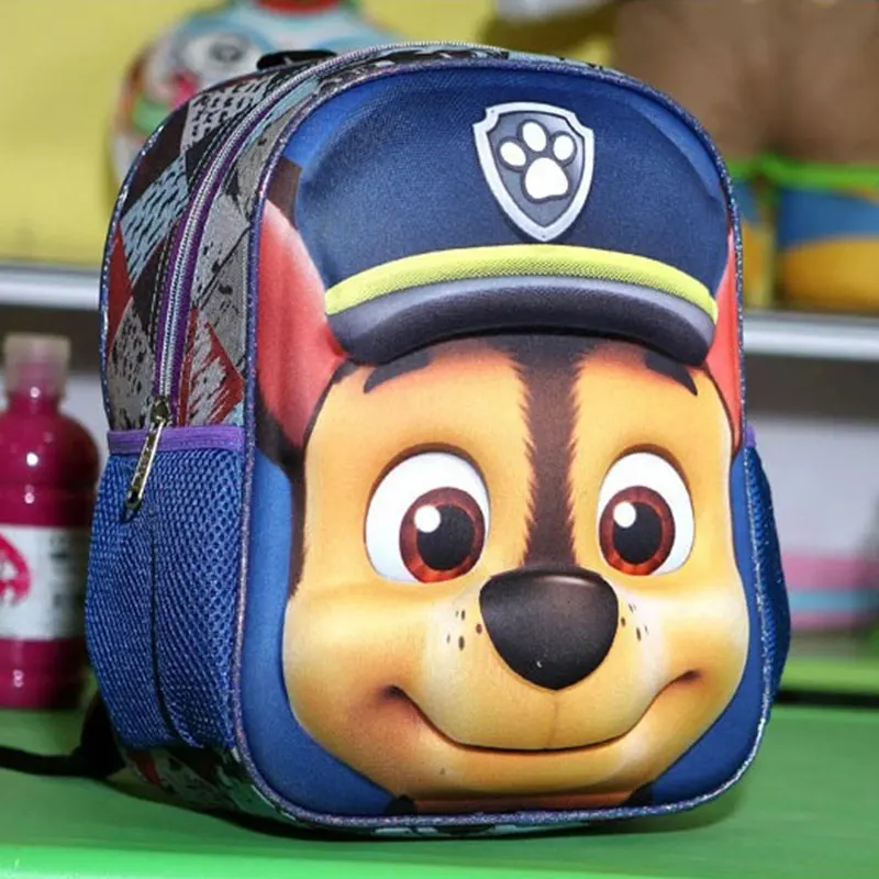 comprar 3D Sacos De Escola para Meninas Meninos Mochila Crianças Mochilas Infantis Sacos Crianças do Filhote de Cachorro Encantador Satchel Schoolbag Mochilas Bebê Sacos