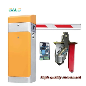 

The remote control boom door of the parking lot toller motor automatically opens the 4.5m boom parking barrier RFID Access contr