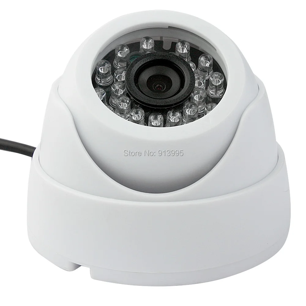  Plastic case 1.3megapixel MJPEG CCTV security dome Iinfrared IR Night vision camera usb with 2.8mm 
