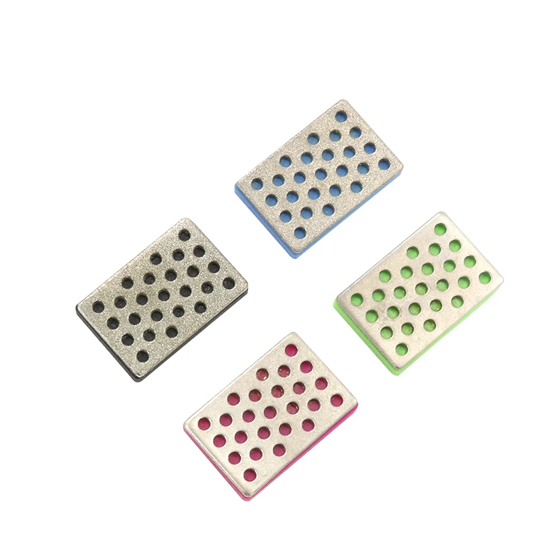 Skup DMD 4 sztuk zestaw diament ostrzenie kamienia na narty krawędzie profesjonalny nóż do ostrzenia 240 360 500 1000 Grit H5