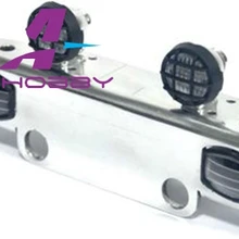 Сплав передний бампер w/светодиоды для Tamiya WR-02 шасси