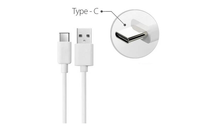 

White Type-C USB 2.0 A Male Data Sync Charger Cable for ALLDOCUBE iWork10 Pro