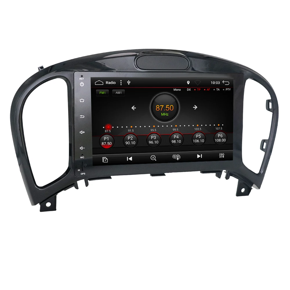 Clearance Eunavi Eunavi 2 din Android 9.0 Octa Core Car DVD Player for Nissan Juke for Infiniti ESQ 2011-2017 Car GPS Navigation Stereo 3