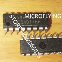 50 шт. CD4017BE CD4017B CD4O17BE CD4017 HCF4017BE HCF4017 DIP-16