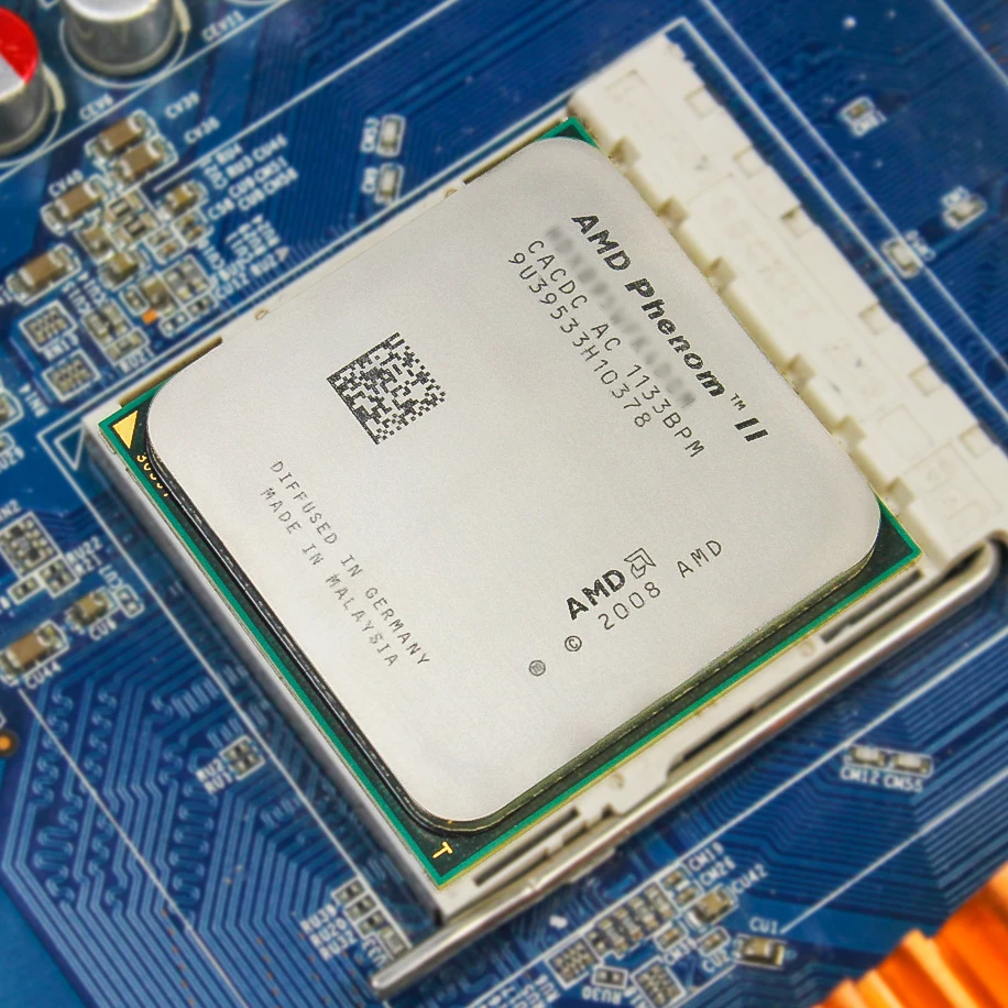 Amd معالج phenom ii x4 965 cpu 3.4 جيجا هرتز 6 ميجابايت l3 مخبأ المقبس am3 رباعية النوى