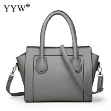 Высокое качество из искусственной кожи Ленточки сумки Для женщин Винтаж ручка сверху Сумки коричневый большие сумки для Для женщин Sac основной