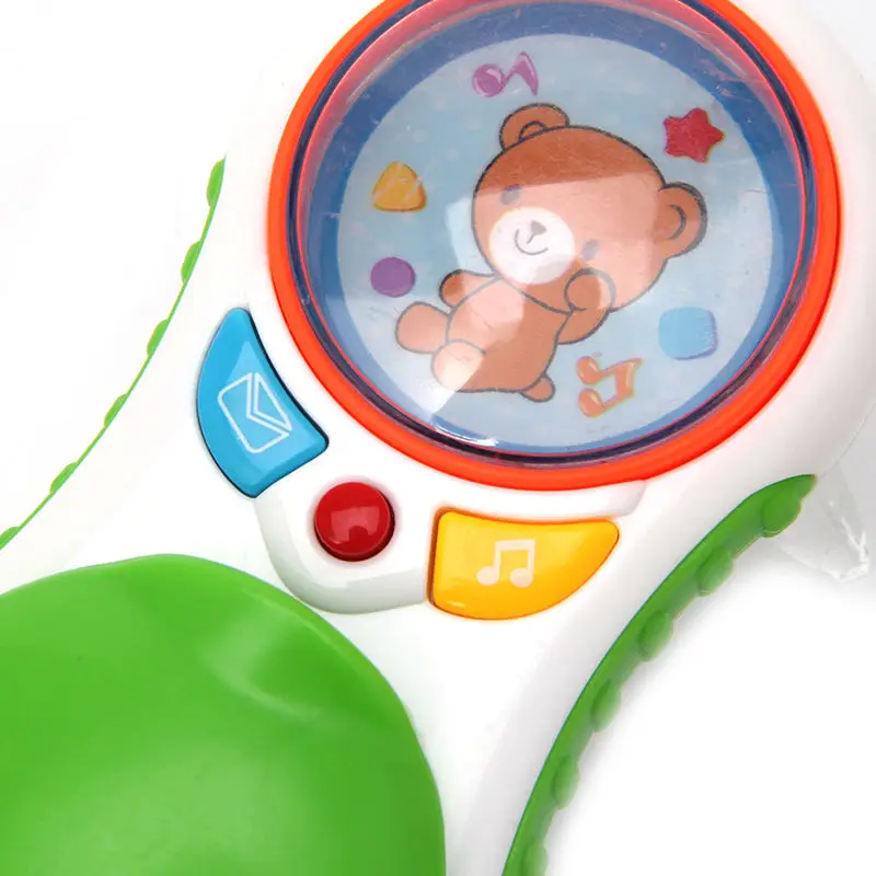 Новый 1 шт. ребенок нажмите кнопку music звуковая обучающая игрушка подарок ребенку детский сотовый телефон подарок