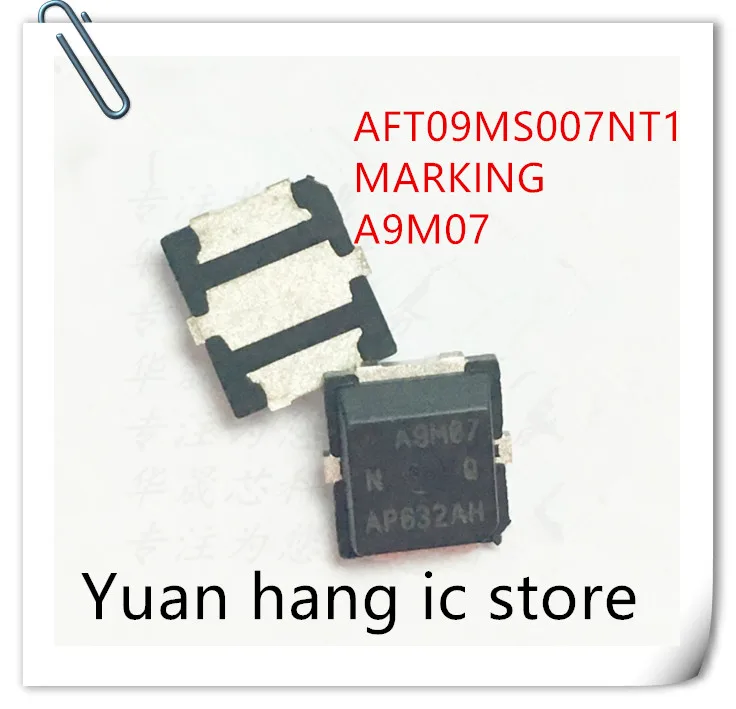 5PCS LOT AFT09MS007NT1 AFT09MS007 PLD1 5W A9M07 NEW ORIGINAL FREE SHIPPING
