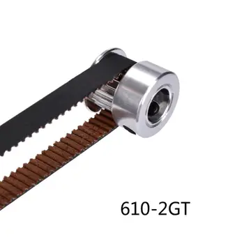 

Wear Resistant Anti-slip GT2 Closed Loop Timing Belt Rubber 2GT 6mm 110 200 280 300 400 610 852mm Synchronous Belts