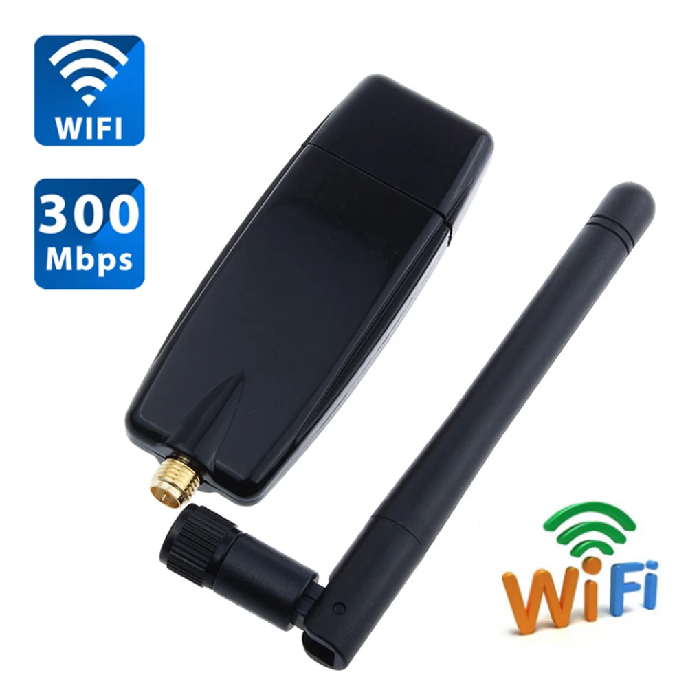 300 Мбит/с беспроводной USB WiFi адаптер Dongle сети LAN Карта с антенной fo PC ноутбук EM88