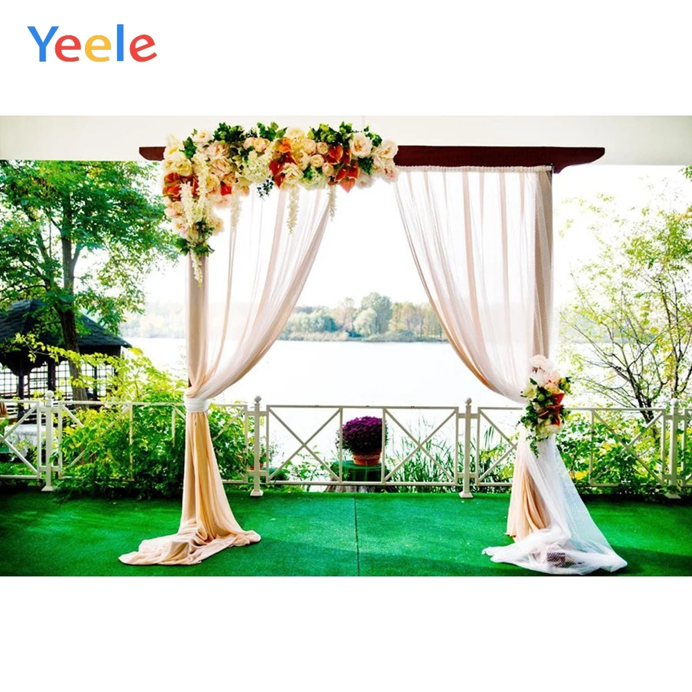 

Yeele Wedding Flower Photography Backdrop Water Curtain Tree Baby Birthday Party Photo Backgrounds Photocall For Photo Studio