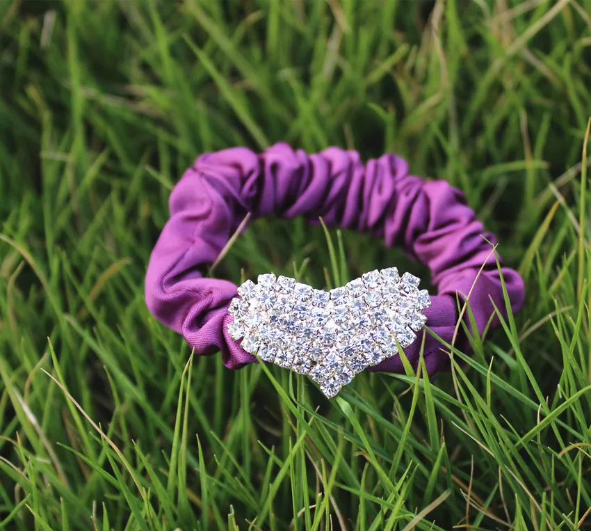 5pcs/lot Fashionable elegant diamond crystal hair bands handmade