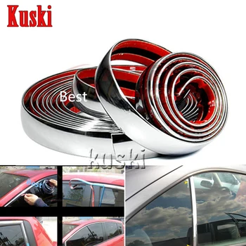 

Car Styling Chrome Decoration Sticker 6 8 10 15 20 22 25 30 mm For Audi A3 A4 B6 B8 B7 B5 A6 C5 C6 Q5 A5 Q7 TT A1 S3 S4 S5 S6 S8