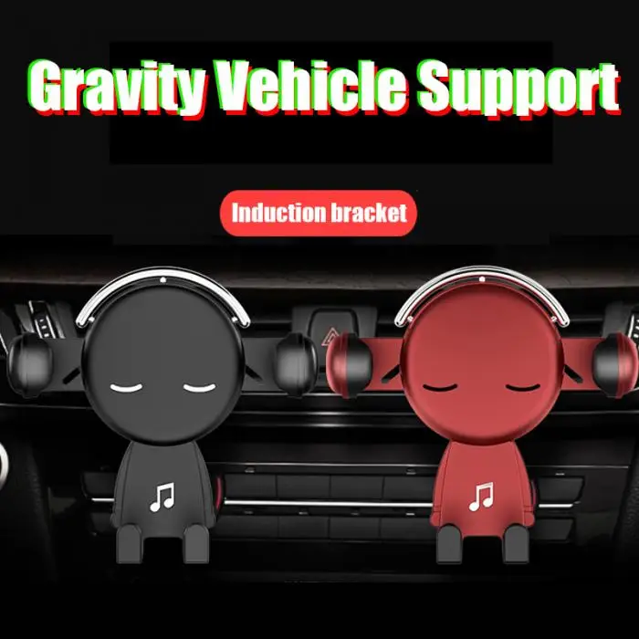 Автомобильный держатель для мобильного телефона Air Vent Gravity Mount Stand прочная подставка для смартфона TD326