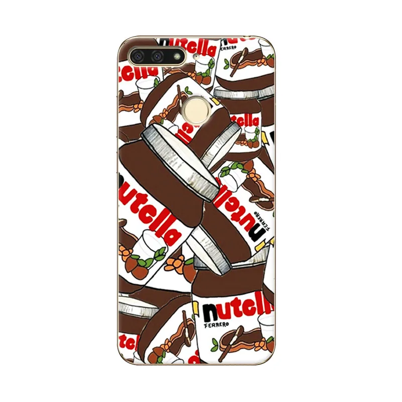 Suave Fundas para Huawei Y6 primer 2018 paisaje funda del teléfono para Huawei Y 6 primer 2018 Capa suave de silicona TPU casos de la cubierta 5,7 \