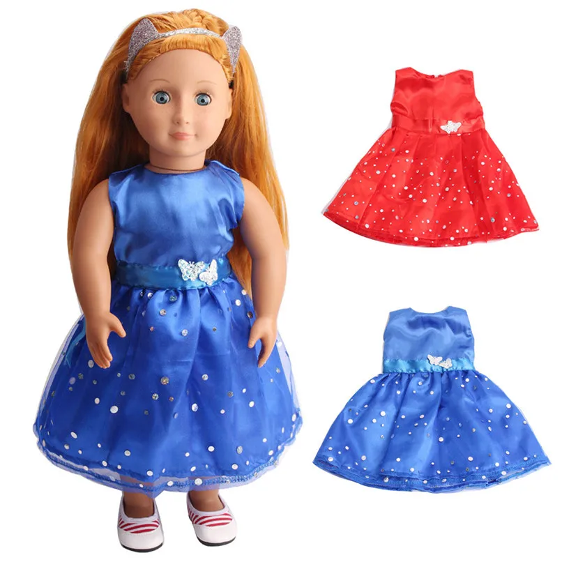 Clothes For Dolls DIY Doll Clothes 18 inch Doll Dress Baby Kids Toy's Dress Party New Clothes Kids Toy Clothes JE05#F Clothes For Dolls DIY Doll Clothes 18 inch Doll Dress Baby Kids Toy's Dress Party New Clothes Kids Toy Clothes JE05#F