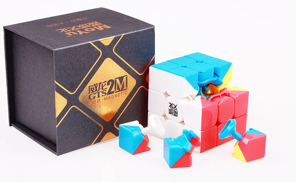 MOYU Weilong GTS 2 м 3x3x3 волшебных магнитных Скорость Профессиональный Кубик Рубика от Moyu Yuhu GTS V2M Cubo Magico gts2 магниты головоломка, куб, игрушки для детей