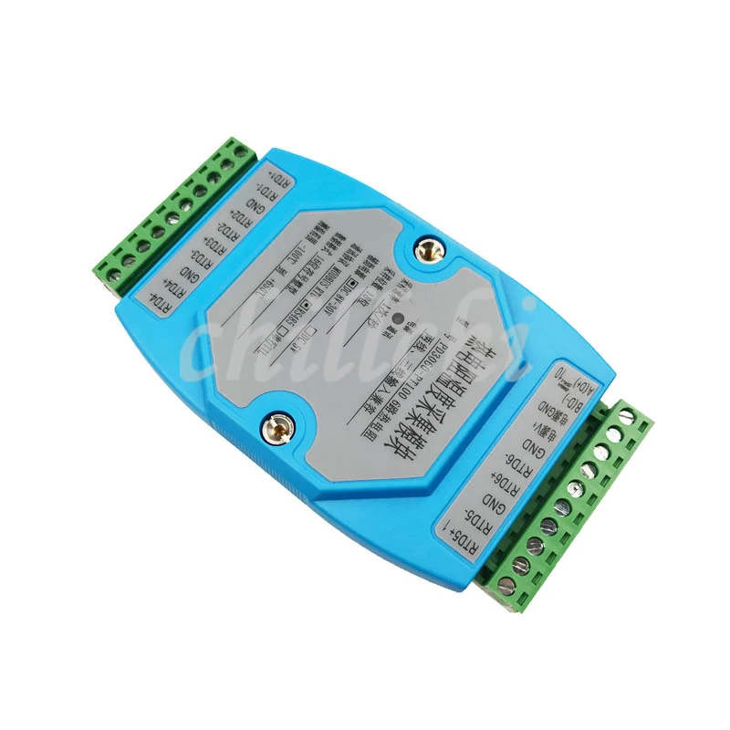 6 Way Acquisition Pt100 Pt1000 Cu Ni Temperature Acquisition