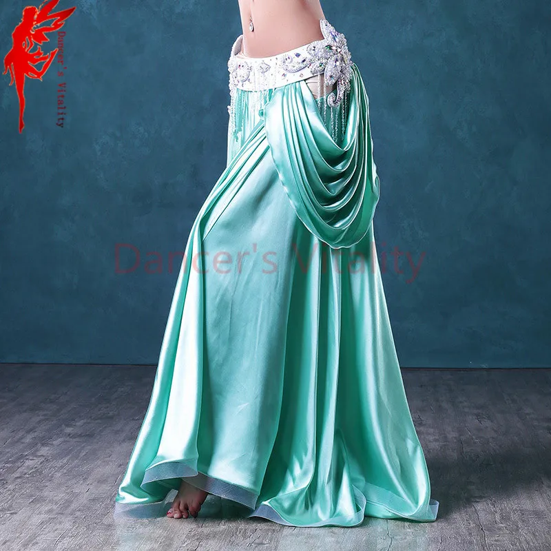 Женская одежда для танца живота Роскошная бальная танцевальная юбка дамская модная юбка одежда для латинских танцев для девочек