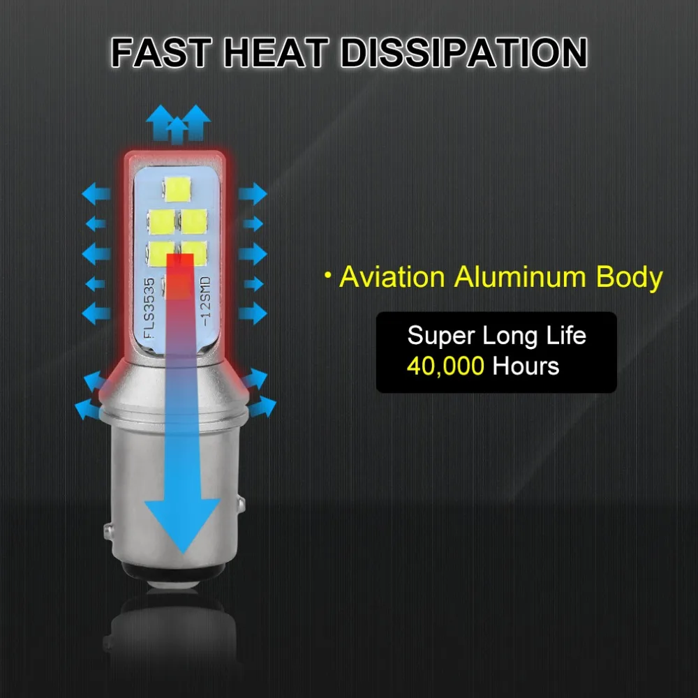 2 шт. 1157 BAY15D P21/5 W светодиодный лампочка 12 3535SMD Автомобильная сигнальная лампа стоп-сигнал задний светильник Автомобильная лампочка 12V 6000K белый желтый красный