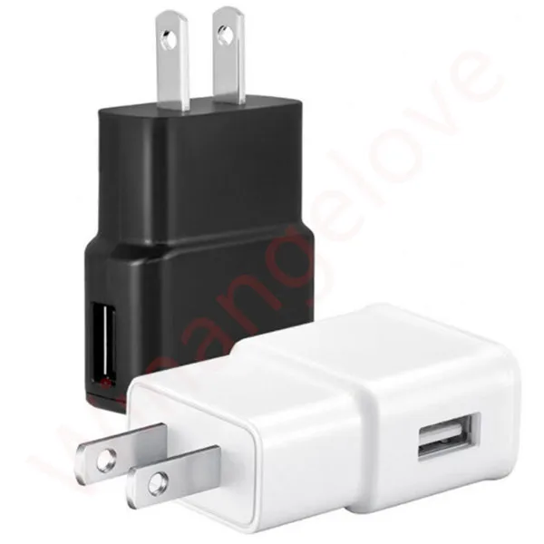 Winangelove белый черный 5 В 2A реального США Подключите USB AC стены Зарядное устройство для Samsung Galaxy S3 S4 S5 S6 s7 S8 для Iphone