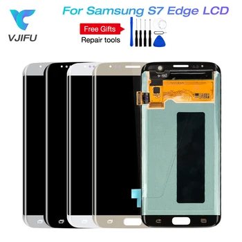 

Super AMOLED LCDs For Samsung Galaxy S7 edge LCD WITH FRAME G935 G935F LCD Display Screen Digitizer Assembly Replacement