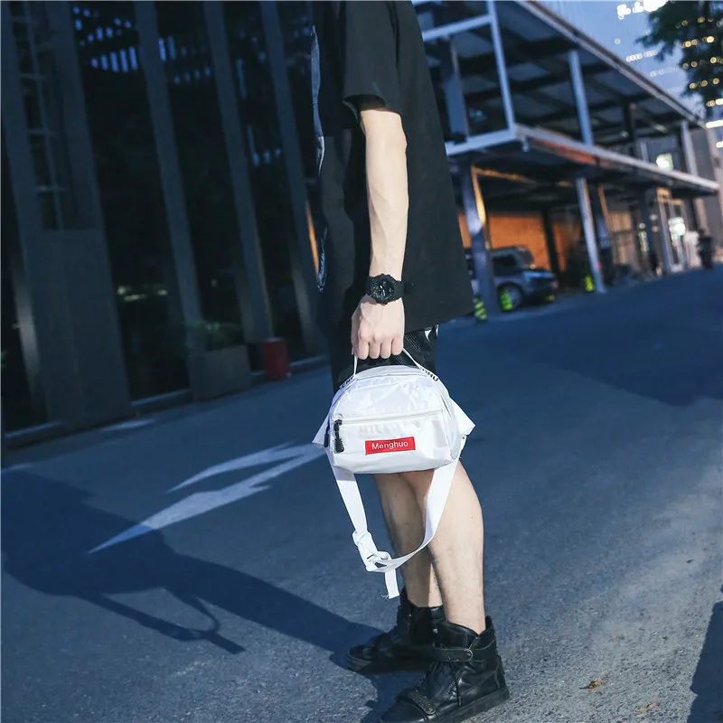 Menghuo Brand New Leisure Fanny Waist Pack Women Shoulder Belly Men Belt Handbags Female Crossbody Handbag Fanny Pack Waist bagIMG_5838