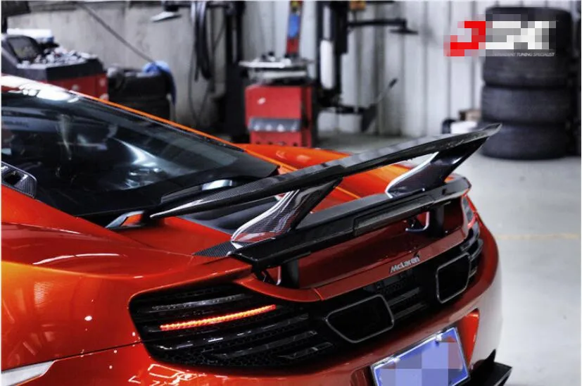 Карбоновый автомобильный заднее крыло багажника спойлер для Mclaren MP4/MP4-12C/650 S DMC 2011 2012 2013 быстро, EMS