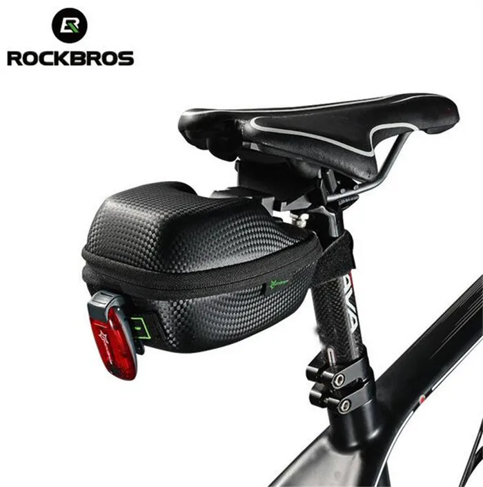 ROCKBROS MTB Seatpost Bag Waterproof Saddle Bag Road Tube Seatpost Bag Cycling Cycle Portable