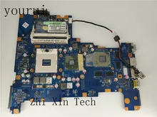 Yourui nalaa LA-6042P para toshiba satellite l670 l675 computador portátil placa-mãe k000103790 ddr3 não-integrado totalmente teste trabalho