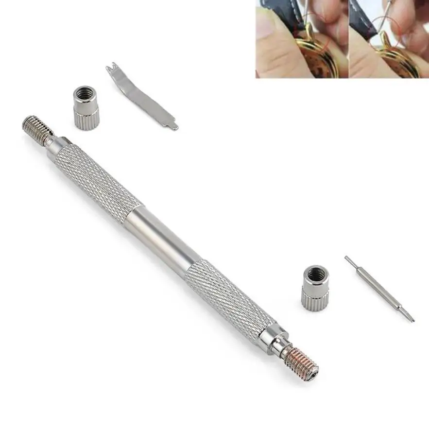 

Watch Tool Set Spring Bar Repair Strap Band Link Remover Jewelry 2 IN1 Pin 10.18