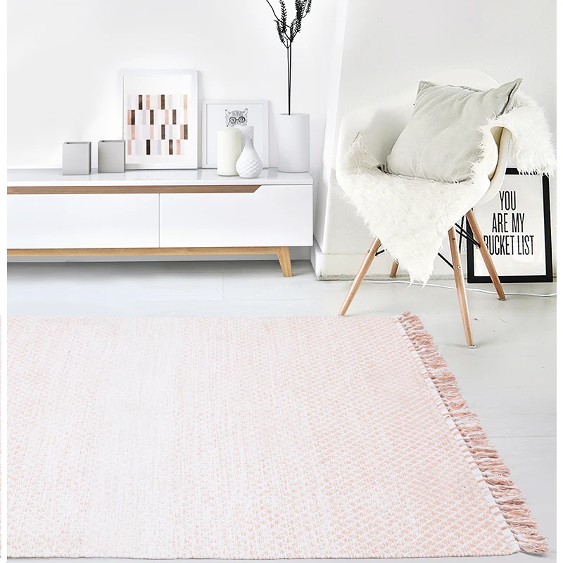 Collalily Kilim 100% хлопок ручной работы ковер геометрический богемный | Отзывы и видеообзор