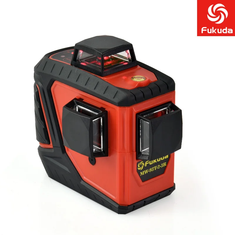 12Lines 3D MW-93T-3R Laser Level Self-Leveling 360 Horizontal And Vertical Cross Super Powerful Red Green Laser Beam