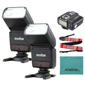 

Godox TT350S 2 * Flash Speedlite 2.4G Wireless Master & Slave 1/8000S HSS TTL Speedlight for Sony +Godox Trigger Transmiiter etc