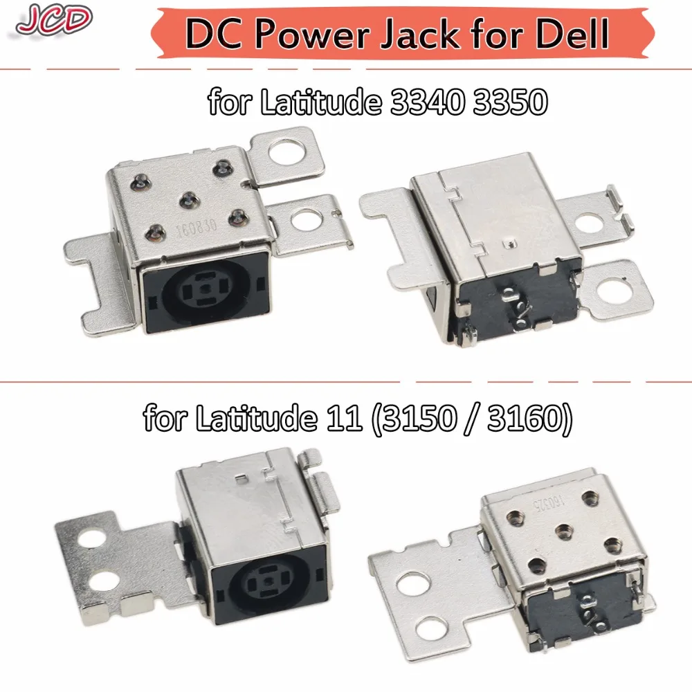 

JCD For Dell Dc Power Jack Socket for Dell for Latitude 3340 3350 50.4OA05.011 0GFNMP DC Power Jack for Latitude 11 3150 / 3160