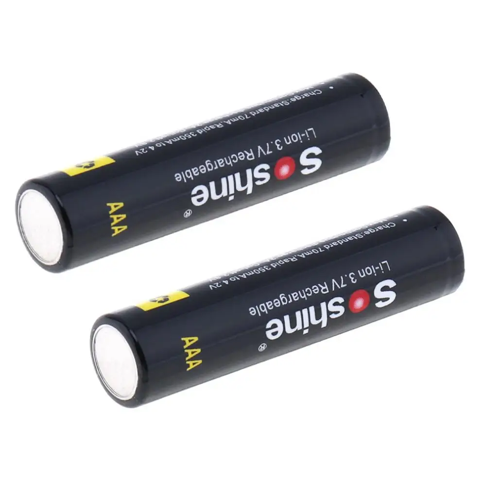4 шт. литий ионные перезаряжаемые батарейки 3 7 в 350 мАч|rechargeable battery|battery aaaa battery |