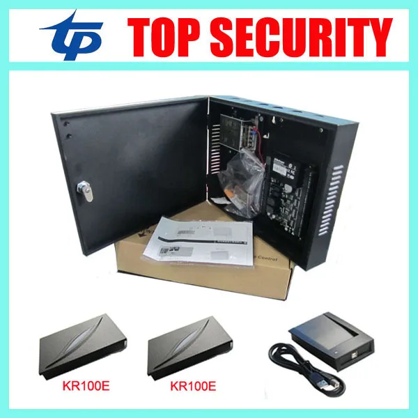 

TP high speed linux system 30000 users smart card access control system 1 door exit and exter door control panel with TCP/IP