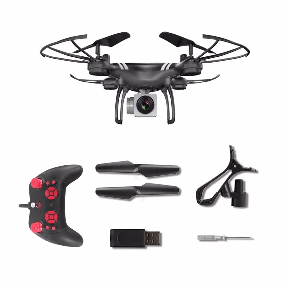 

RC Drone Wide Angle Lens 0.3MP Camera Wifi FPV Live Quadcopter Altitude Hold Headless Helicopter 2.4GHz Drone Drop Shipping Gift