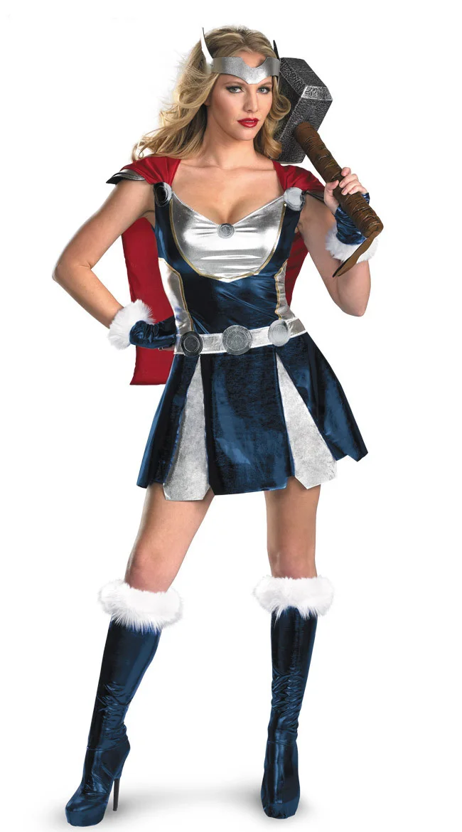 Popular Thor Womens CostumeBuy Cheap Thor Womens Costume lots from