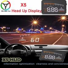 Segurança mais barato x5 hud head up display 3