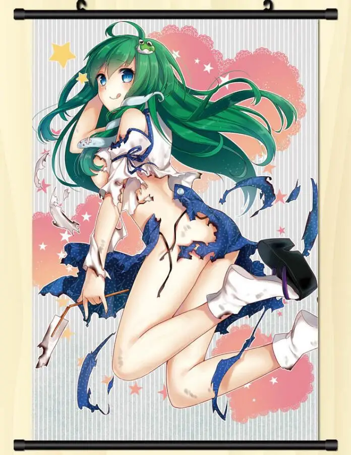 Anime poster Touhou Project home decoration wall rolling Japanese cartoon Decorative 40cmX60cm | Дом и сад