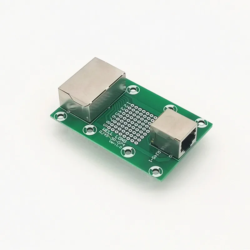 RJ45 8P8C Jack 1way transfer 2 way Breakout Board, клеммный блок, разъем